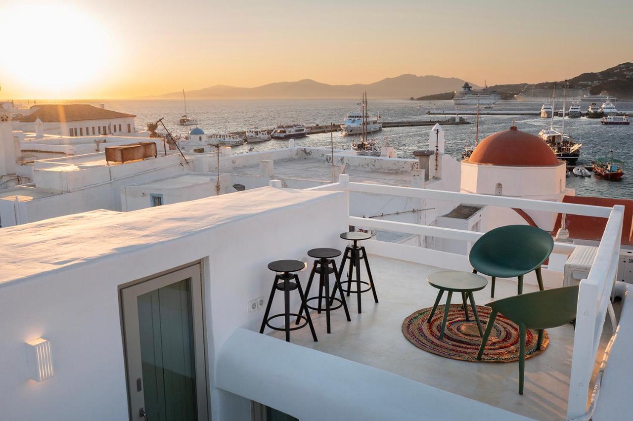 Mykonos TownSecret Khoraアパートメント エクステリア 写真
