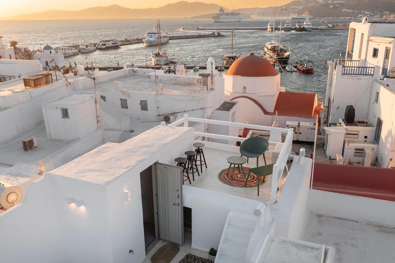 Mykonos TownSecret Khoraアパートメント エクステリア 写真